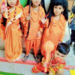 kids in ramayan chreacter costume