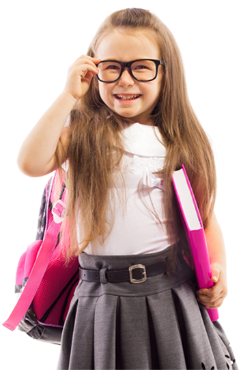 girls going to school