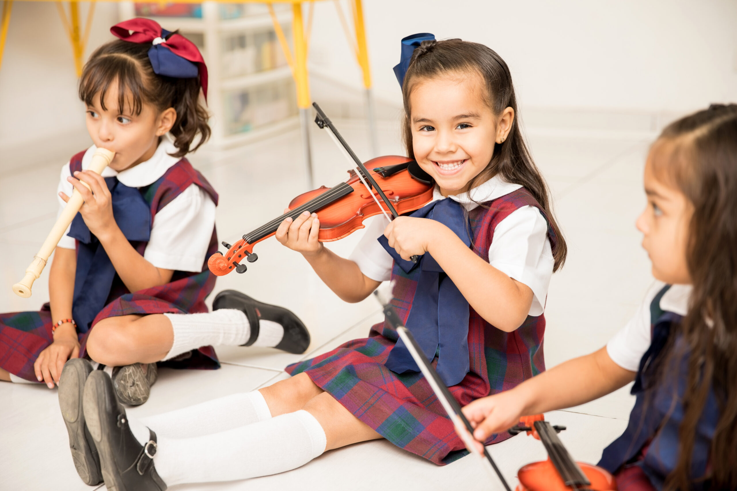 girls playing